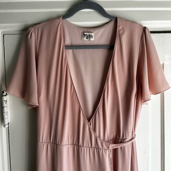 Show Me Your Mumu Noelle Flutter Wrap Dress - Picture 3 of 8